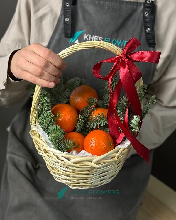 Корзина новогодняя №5